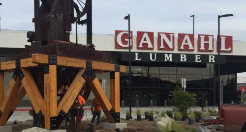 New Ganahl Lumber Store